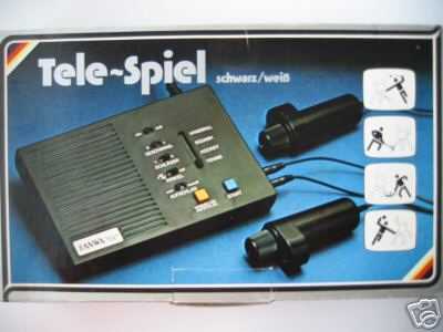 Sanwa 9009 Tele-Spiel schwarz-wei